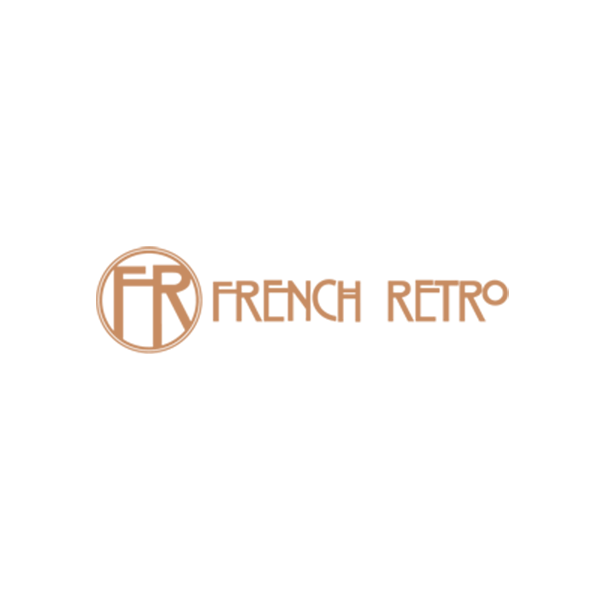 logo french retro